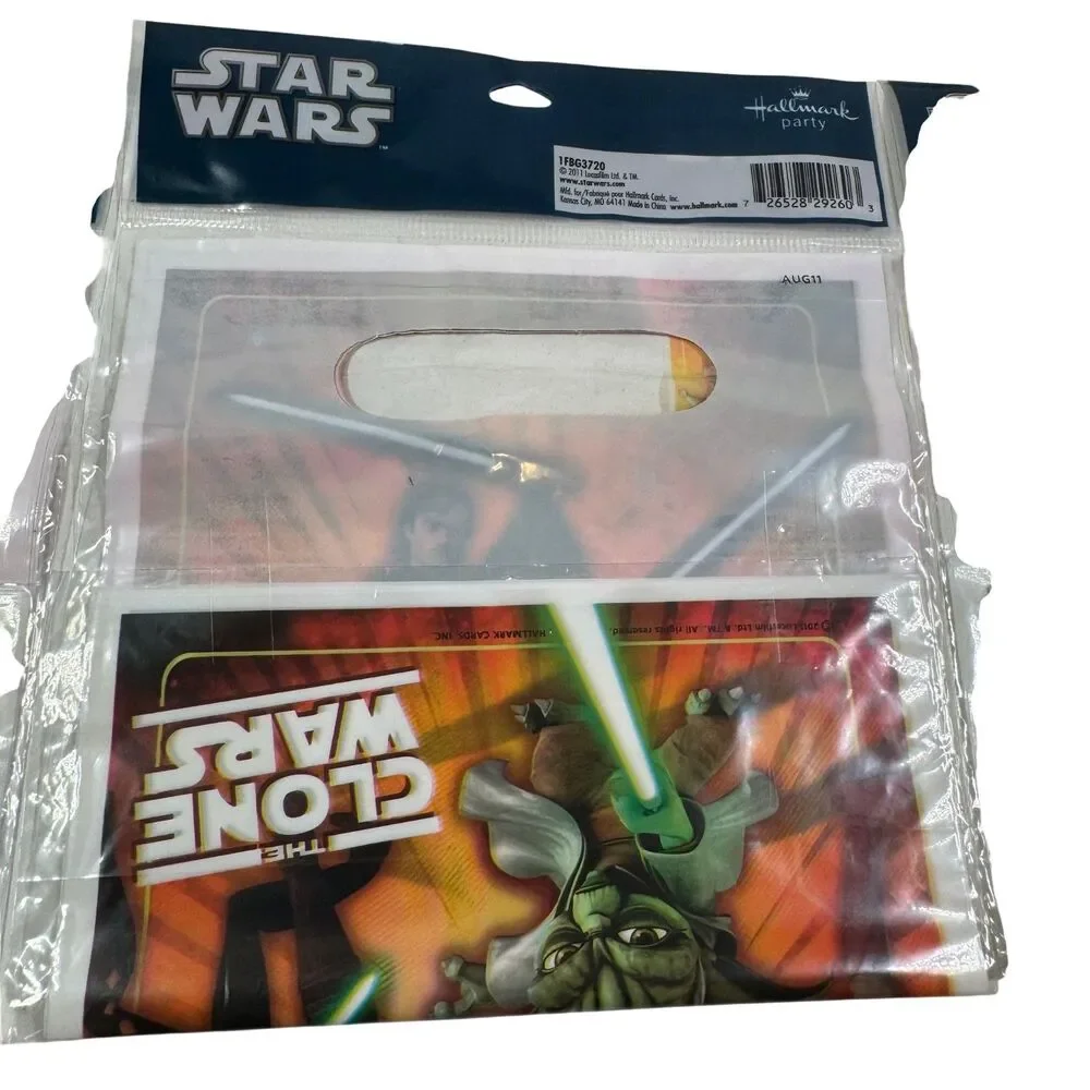 Hallmark Star Wars Party Favor Bags Treat Boxes 48 Pieces Birthday NEW SEALED